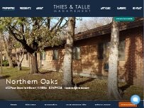 Website Screenshot Northern Oaks
