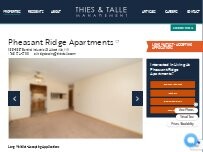 Website Screenshot Pheasant Ridge Apartments