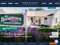 Website Screenshot The Bungalows Townhomes