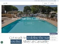Website Screenshot Allure at Camarillo