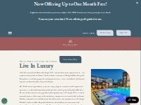 Website Screenshot The Reverie at Lake Boone