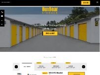 Website Screenshot BuxBear Storage Aptos