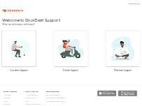 Website Screenshot DoorDash Dasher Onboarding Center