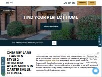 Website Screenshot Chimney Lane