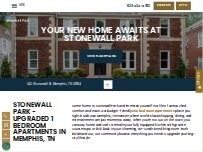 Website Screenshot Stonewall Park