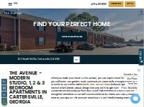 Website Screenshot The Avenue