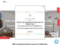 Website Screenshot BB Living Easton Park