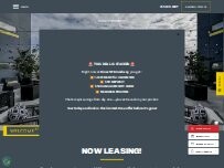 Website Screenshot Kinect @ Broadway