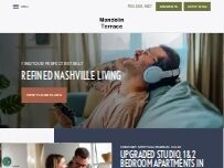 Website Screenshot Mandolin Terrace