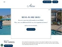 Website Screenshot The Arden