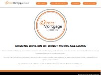 Website Screenshot Direct Mortgage Loans