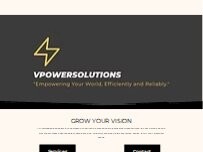 Website Screenshot V Power Solutions