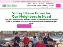 Website Screenshot Valley Bloom