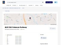 Website Screenshot ALDI