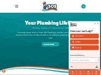 Website Screenshot SOS Plumbing