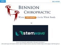 Website Screenshot Bennion Chiropractic