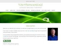 Website Screenshot Tom Pitman Massage Therapy