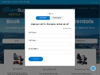 Website ScooterBug Rentals Las Vegas