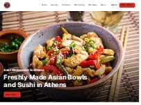 Website Screenshot Ginger Asian Kitchen