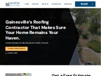 Website Screenshot Haven Roofing