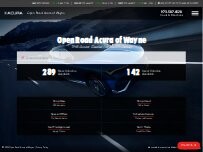 Website Screenshot Open Road Acura of Wayne