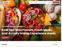 Website Screenshot El Cowboy Tex Mex Grille