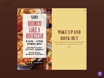 Website Screenshot Cabo Wabo Cantina