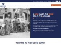 Website PA Building Supply