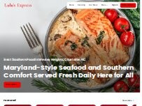 Website Screenshot LuLu's Express
