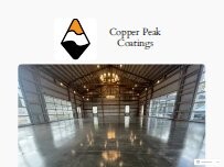 Website Screenshot Copper Peak Coatings