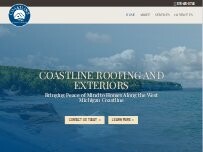Website Screenshot Coastline Roofing and Exteriors