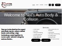 Website Screenshot Neil's Auto Body & Collision