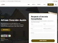 Website Artisan Concrete Austin