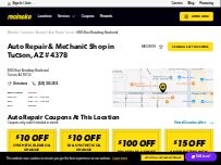 Website Screenshot Meineke Car Care Center