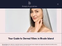 Website Simply Injectables Rhode Island