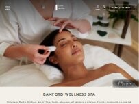 Website Screenshot Bamford Wellness Spa