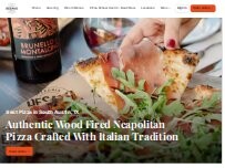 Website Screenshot DeSano Pizzeria Napoletana