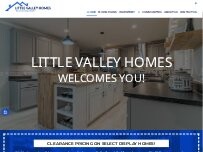Website Screenshot Little Valley Homes