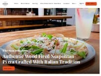 Website Screenshot DeSano Pizzeria Napoletana