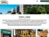 Website Screenshot General Lumber True Value