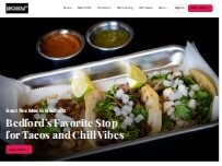 Website Screenshot MACARENA TACO SHOP AND MARGARITA BAR