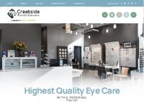 Website Creekside Family Eye Care | Dr. Andrew To, OD