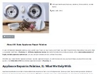 Website All State Appliance Repair Palatine
