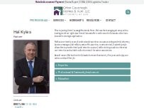 Website Hal Kyles at Orten Cavanagh Holmes & Hunt