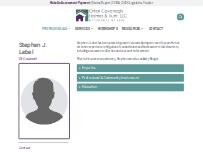 Website Stephen J. Lebel at Orten Cavanagh Holmes & Hunt