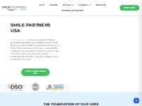 Website Screenshot Smile Partners USA