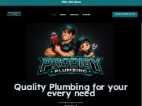 Website Screenshot Prodigy Plumbing