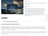 Website Screenshot Alcohol Rehab Indian Trail