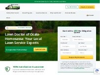 Website Screenshot Lawn Doctor of Ocala-Homosassa