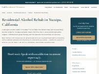 Website Screenshot Residential Alcohol Rehab Yucaipa